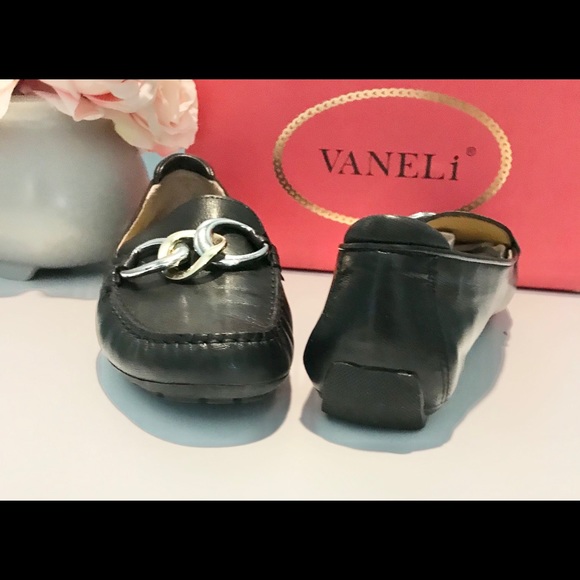 Vaneli black bogota loafers. Size 8 - Picture 3 of 5